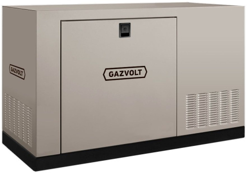 Газовый генератор Gazvolt 60T21 в кожухе с АВР